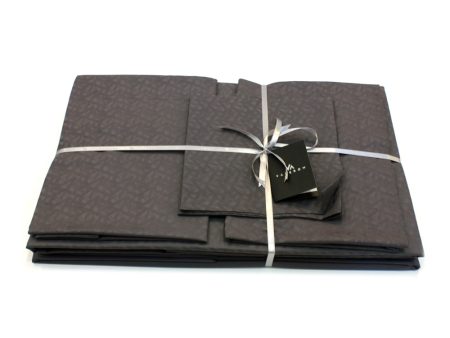 Valeron Vivaldi Duvet Cover Set - Anthracite Online Sale