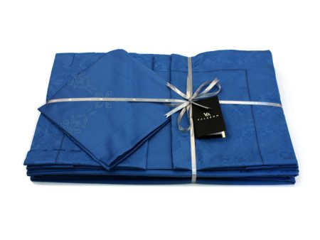 Valeron Valencia Duvet Cover Set - Blue For Discount