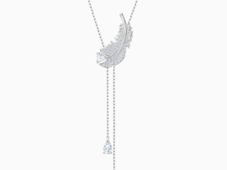 Swarovski Nice Y Necklace White on Sale