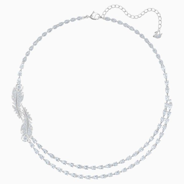 Swarovski Nice Necklace White For Cheap