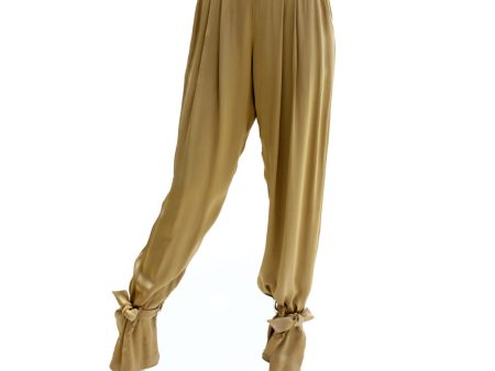 Jijil Pants - Cognac Size 40 Online