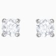 Swarovski Attract Round Pierced Earrings White Supply