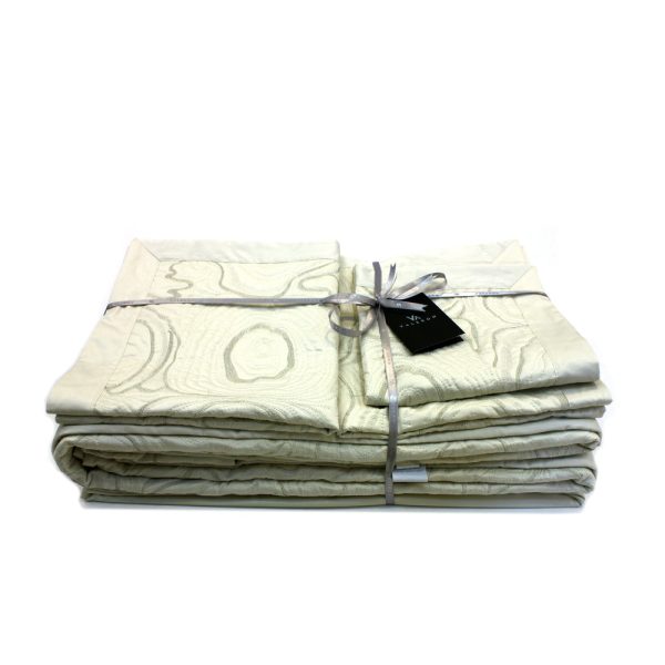 Valeron Augusto Bedspread Set Super King - Cream Cheap