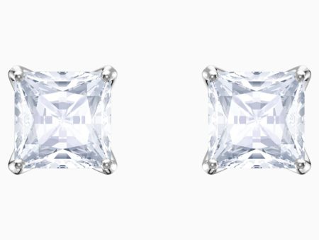 Swarovski Attract Stud Pierced Earrings White Sale