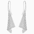 Swarovski Fit Pierced Earrings White Supply