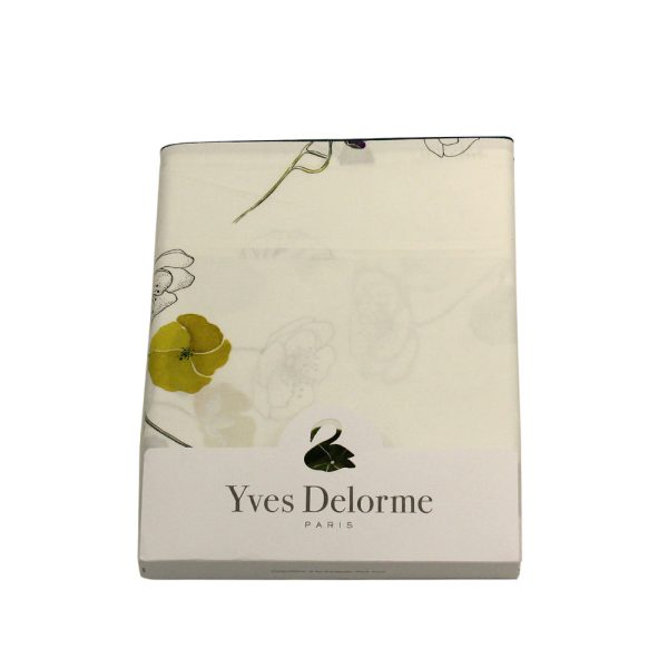 Yves Delorme Pavot Flat Sheet For Sale