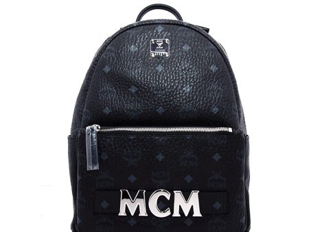 MCM Backpack Black Small For Sale