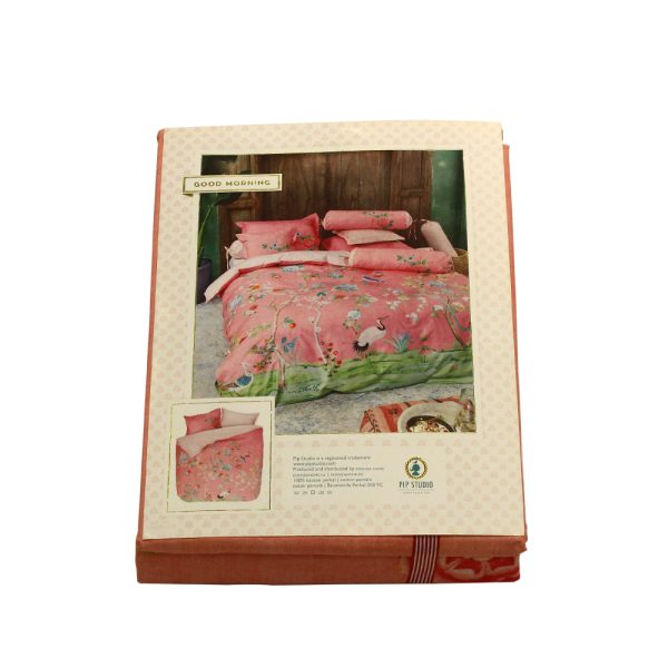 Pip Studio Good Morning Duvet Cover Set Pink Size 240X220 Cm Cheap