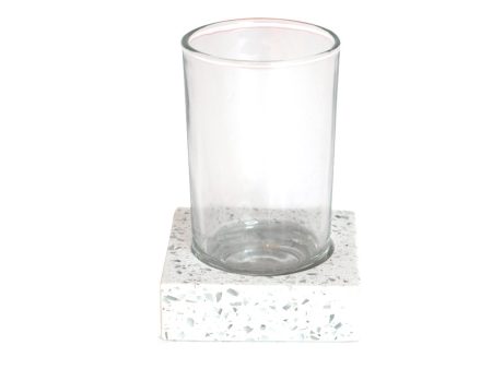 J.Queen New York Terrazo Tumbler Light Grey Cheap