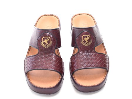 Asproni Sandal Parma Calf Smooth Wine Online now