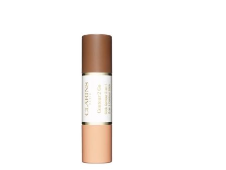 Clarins 2In1 Stick Contour To Go - (2x4.5g) Fashion