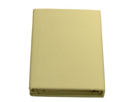 Valeron Plain Dyed King Flat Sheet Set Ivory Sale