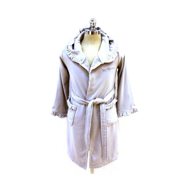 Blumarine Morena Bathrobe Grey Sale