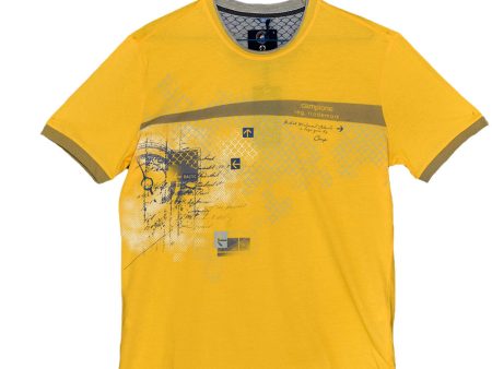 Campione T.Shirt Yellow Online Sale