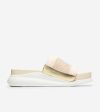 Cole Haan 2.ZERØGRAND Stitchlite Sandal Brazillian Sand Goldsize 8 Sale