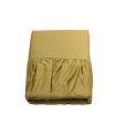 Valeron Plain Bedskirt Light Brown For Discount