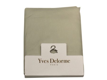 Yves Delorme Triomphe Silver Fitted Sheet For Discount