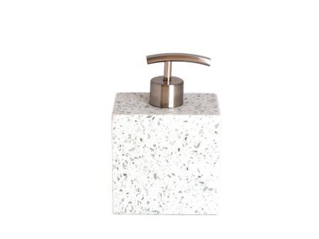 J.Queen New York Terrazo Lotion Dispenser Light Grey on Sale