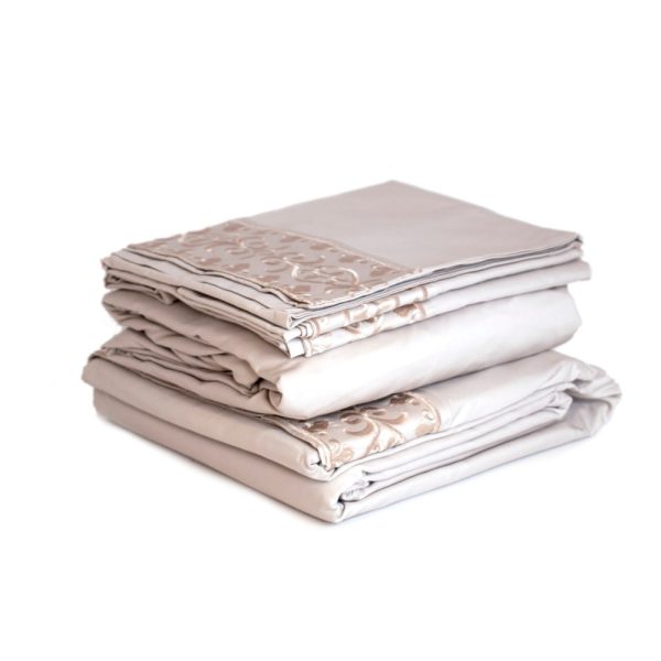 J.Queen New York Sicily Sheet Set Pearl King Size Sale