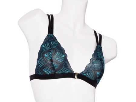 Bordelle Soft Triangle Bra Lagoon Medium on Sale