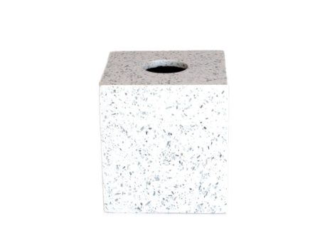 J.Queen New York Terrazo Tissue Holder Light Grey Online