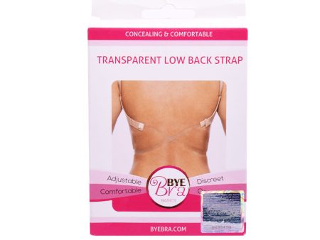 Bye Bra Low Back Convertible Strap Transparent 1 Hook For Discount