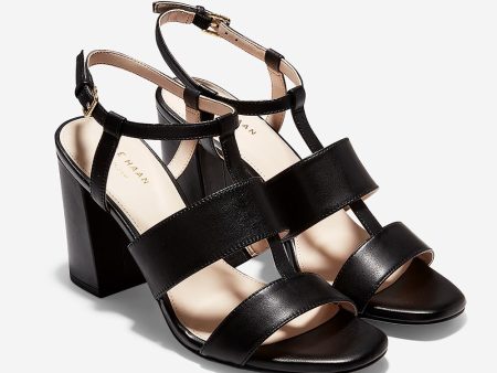 Cole Haan Cherie Grand Block Heel Sandal Blacksize 6 Online