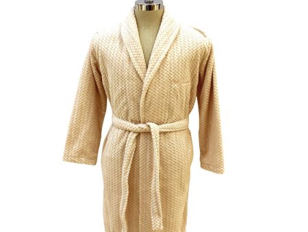 Blumarine Chevron Dressing Gown Powder Pink For Cheap