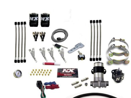 Nitrous Express 4 Cyl Piranha Nitrous Kit (Pro-Mod) w o Bottle Online now